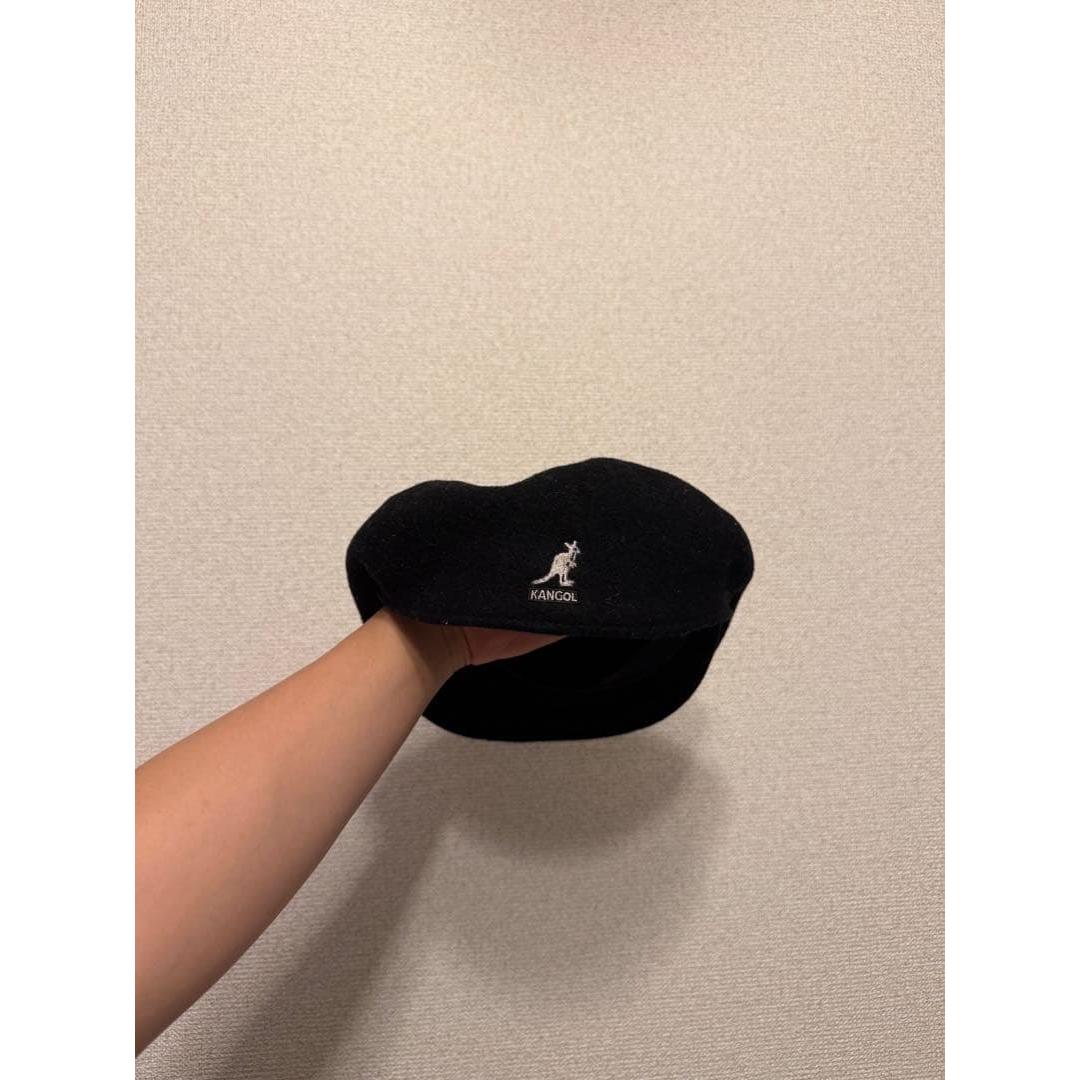 Used KANGOL The Wool 504 Hunting Black