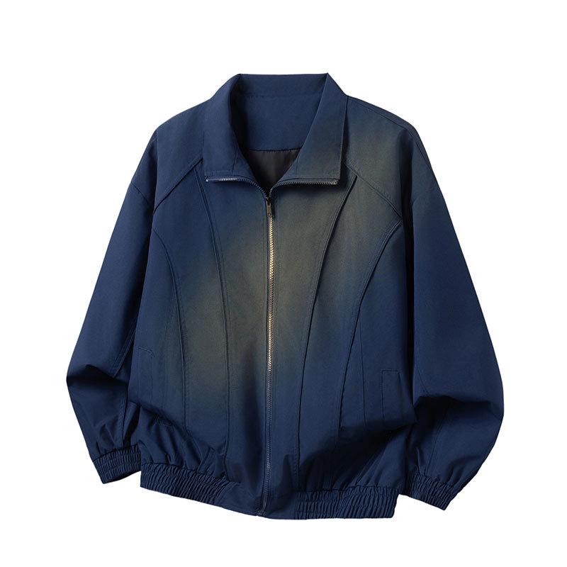 Retro Jacket Short Bat Motorcycle Style Jacket Men's Jacket Men's Jacket Baseball Jacket Men's Couple Jacket Versatile Jacket Men