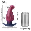 SM Male Sex Outing Wearing Irregular Anal Plug Soft Simulation dildo