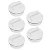 5PCS 1.5in Threaded Pool Spa Return Line Winterizing Plug Filter Drain Plug with ORing