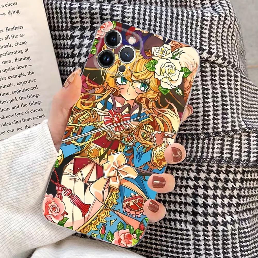 The Rose Of Versailles Phone Case For iPhone 15 14 11 12 13 Mini Pro XS Max Cover 6 7 8 Plus X XR SE 2020 Funda Shell