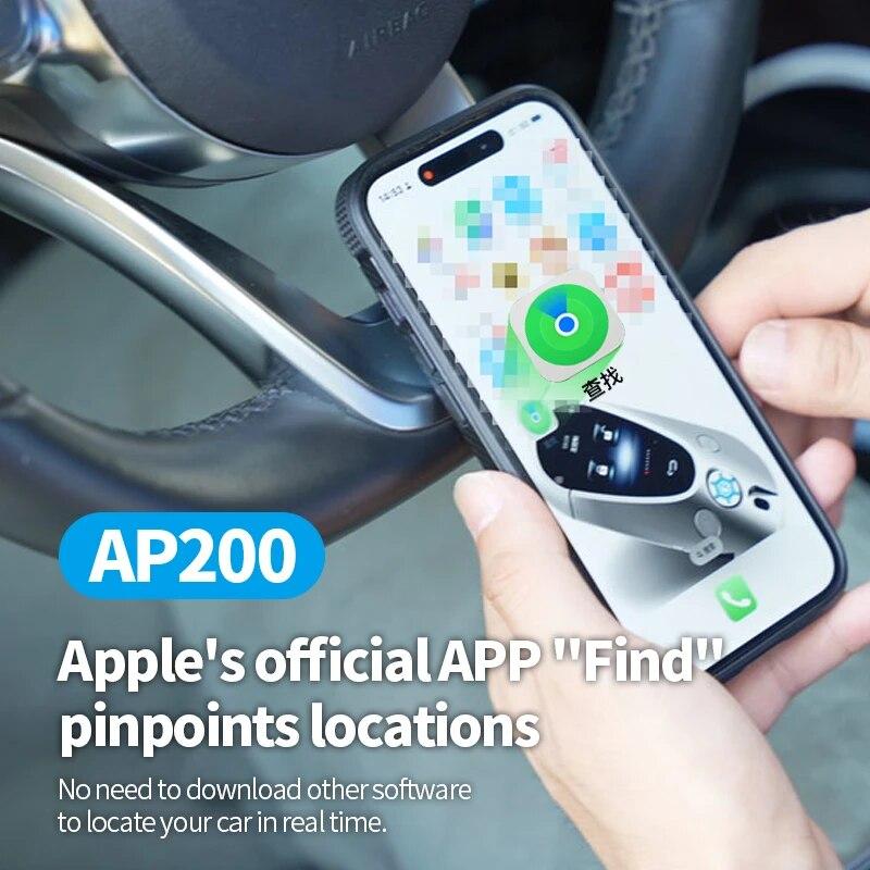 Mini rastreador e carregador de carro 2 em 1, dupla finalidade, encontre meu rastreamento em tempo real, anti-roubo e anti-perda, localizador GPS