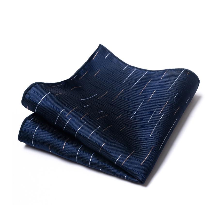 Men's Silk 1200-Needle High-Density Pocket Square