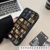 Literary and Retro Books Bookshelf for iPhone16 Silicone 12/1315 Soft 16ProMax Mobile Phone Case X
