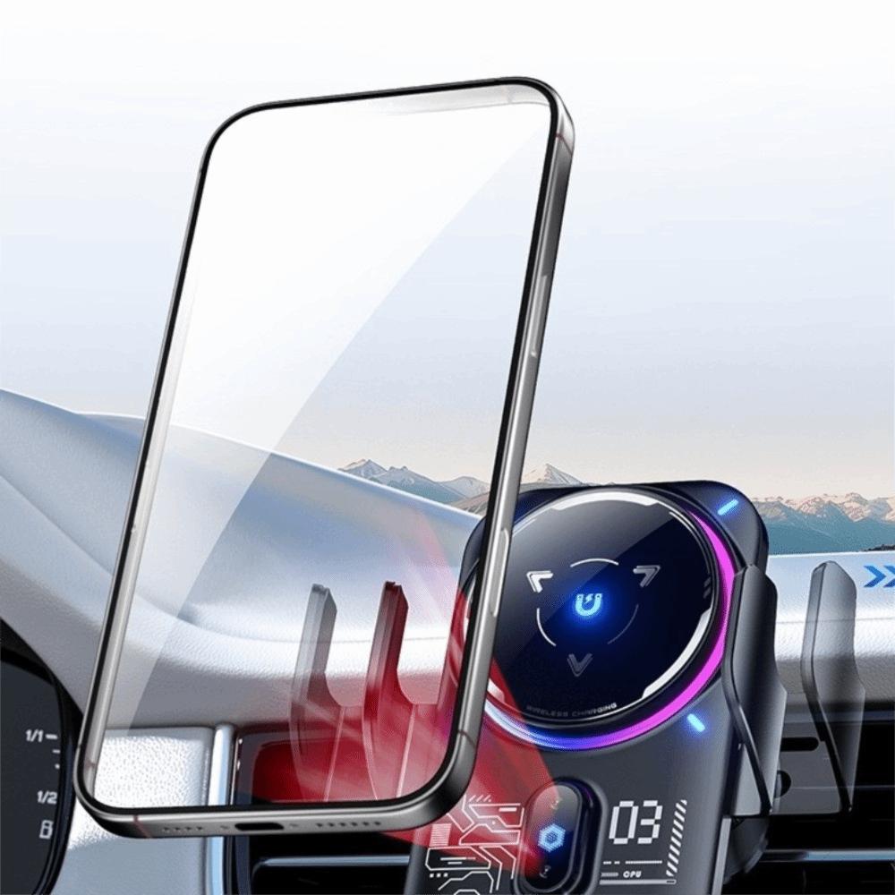Magnetic Wireless Car Charger Fast Charging Auto Induction Wireless Charger Mobile Phone