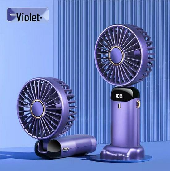 USB Rechargeable Neck-Hanging Mini Fan with Aroma Diffuser, Foldable, Portable, Quiet, and Long Battery Life.