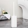 Toilet Kit Brush With Stand Long Handle Plastic Design For Maintenance Bathroom