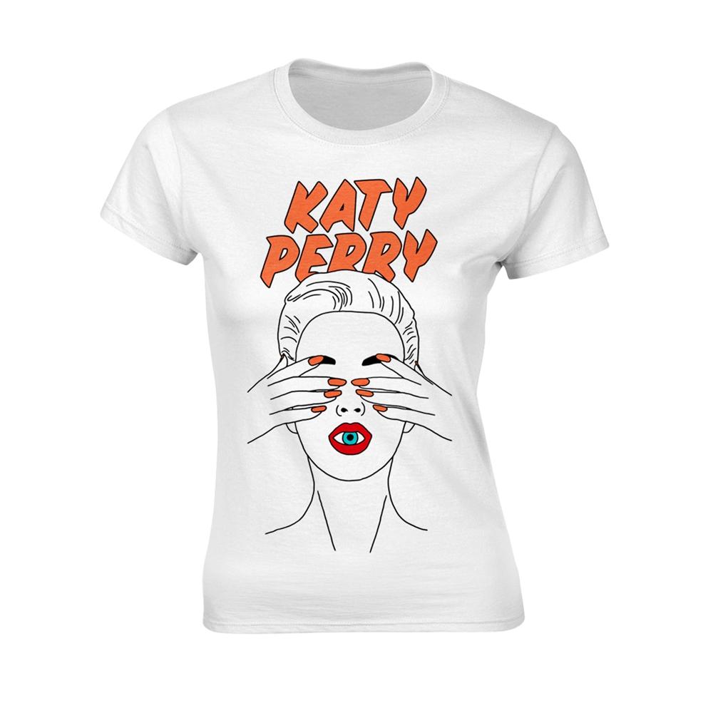Katy Perry Dámské/Dámské tričko Illustrated Eye