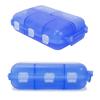 Pill Organizer Portable Pill Case 10Grids Pill Travel Case Medicine Organizer Pill Box Dispenser for Purse Travel Pill Container