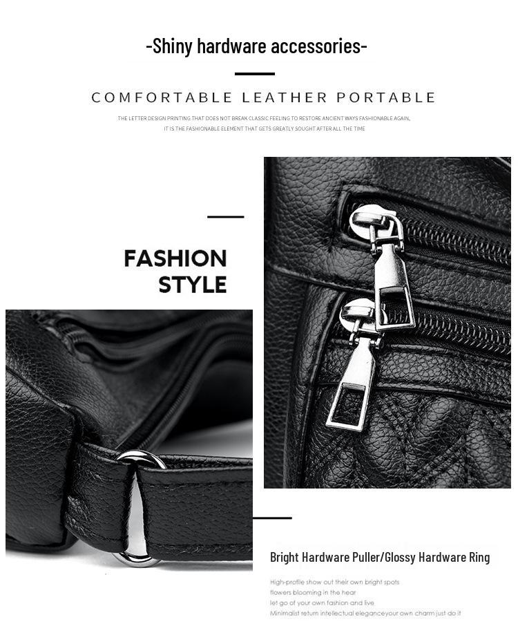 2025 Damen Retro Weiches Leder Große Kapazität Umhängetasche