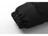 CrossTrapstar Men's Hooded Winter Jacket with Back Embroidery - American Street Loose Fit Hip Hop Style Cotton Coat