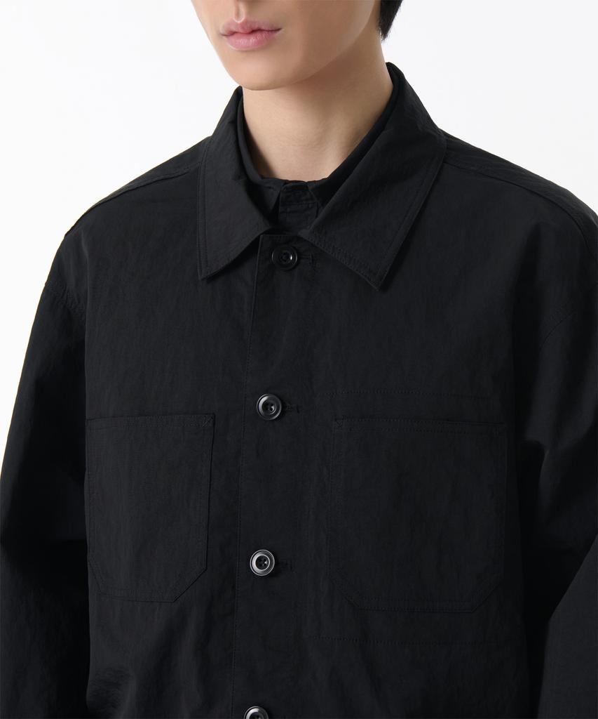 Musinsa Standard Nylon Crease Chore Jacket [Black]