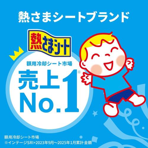 Heat-Reducing Sheets, Super Cooling for Adults, 12 Sheets x 4 Packs (Bonus Included), Cooling Sheets, Gentle on Skin, Mild Acidity [.co.jp Exclusive]