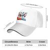 Classic Hot Game Cartoon Cuphead Mugman Baseball Cap for Men Women Breathable Dad Hat Sun Protection