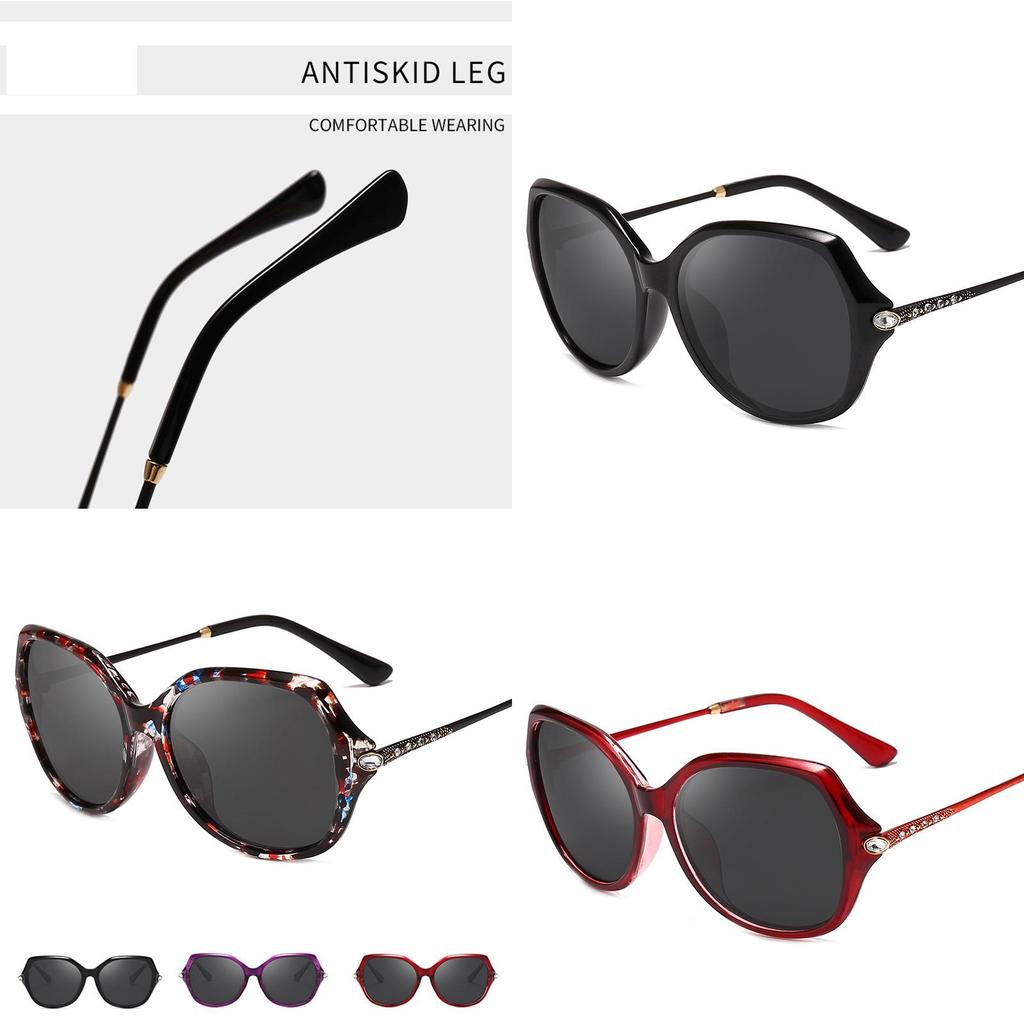 Lunettes de soleil de créateur surdimensionnées rétro vintage pour femmes avec un attrait intemporel