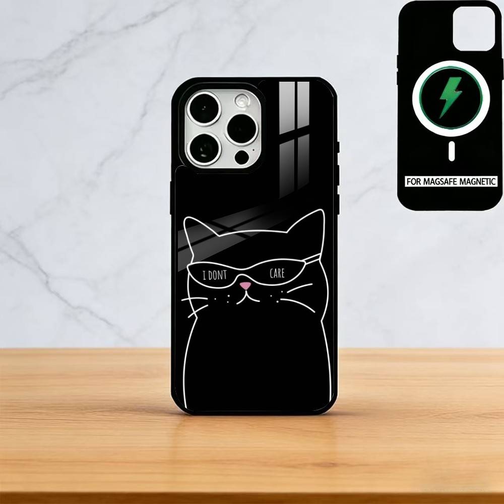 Cats Phone Phone Case For iPhone17,16,15,14,13,12,11 Plus,Pro Magnetic For Magsafe Wireless Charging