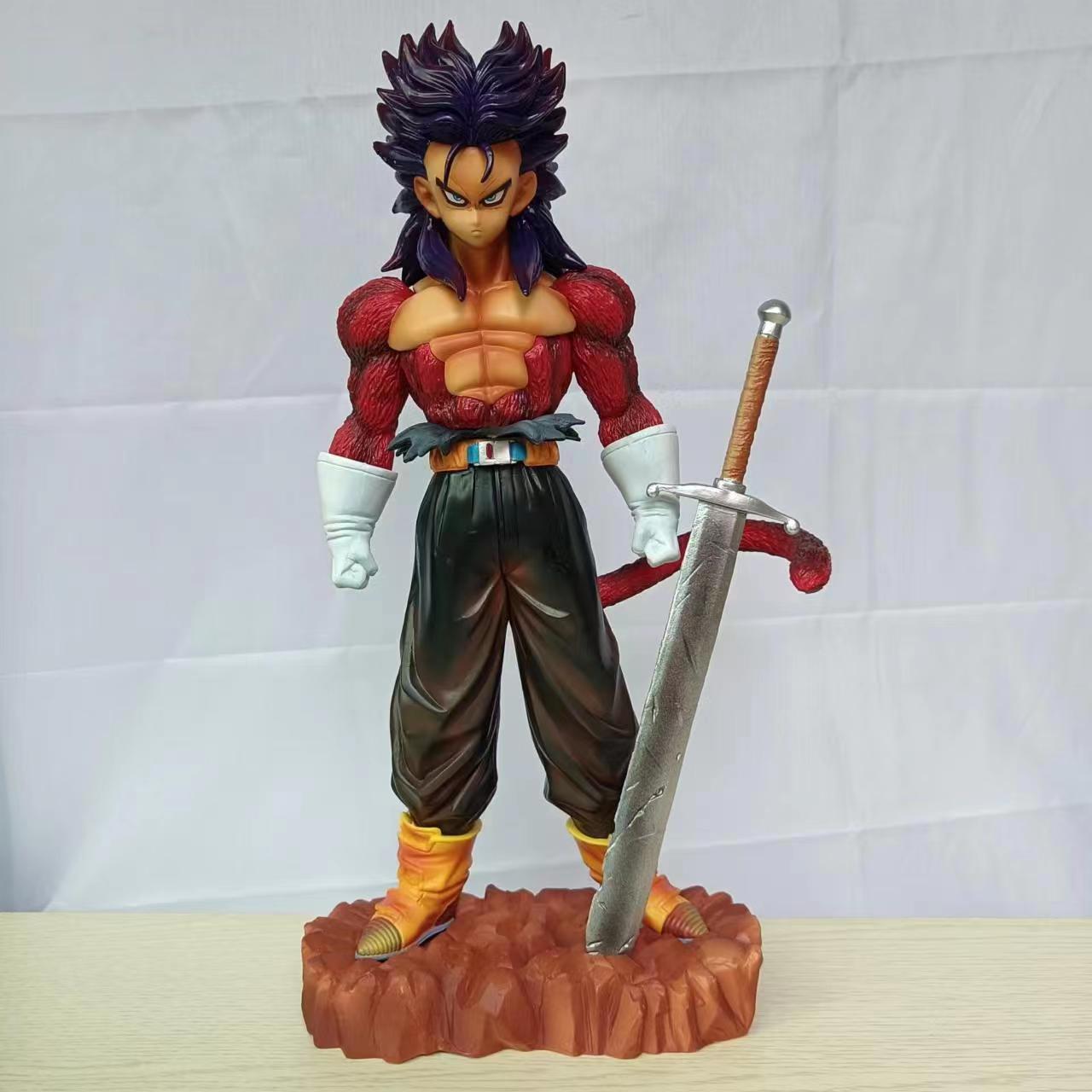 

Anime Dragon Ball Gk Super Saiyan Ssj4 Trunks Standing Posture Model PVC Figure Toys Doll Birthday Gift Desktop Decoration