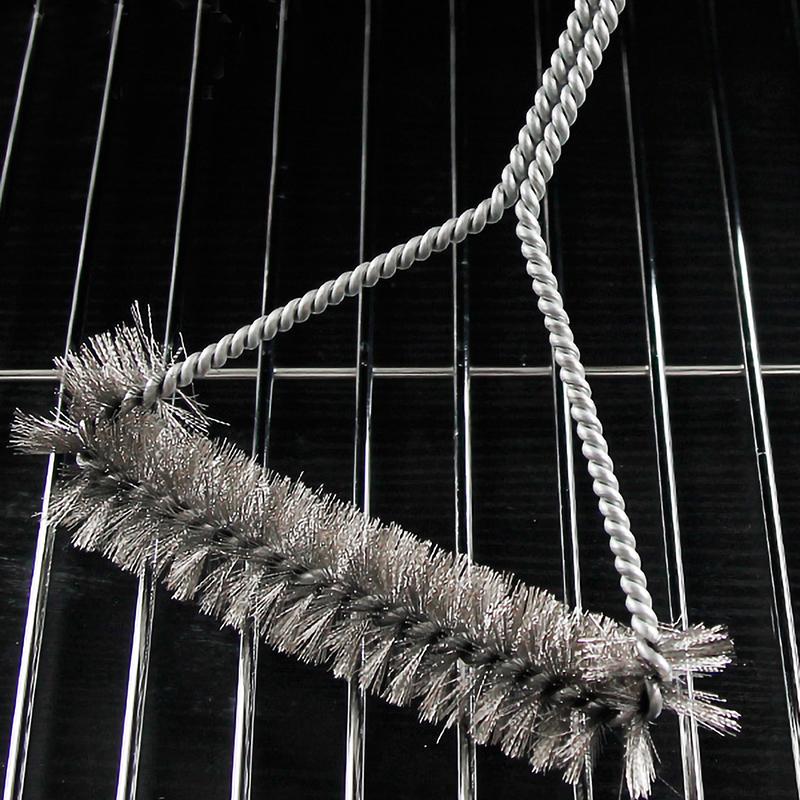 Grill Cleaning Brush BBQ Tool Steel Wire Grill Brush Stainless Steel Bristles Non-stick Cleaning Brushes Barbecue Accessories