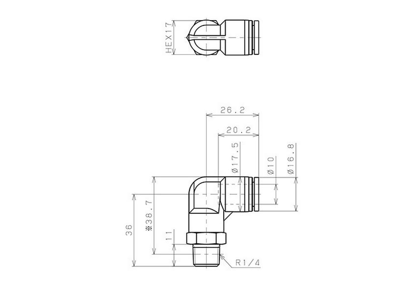 SPL Corrosion-Resistant SUS303 Quick Connector by PISCO
