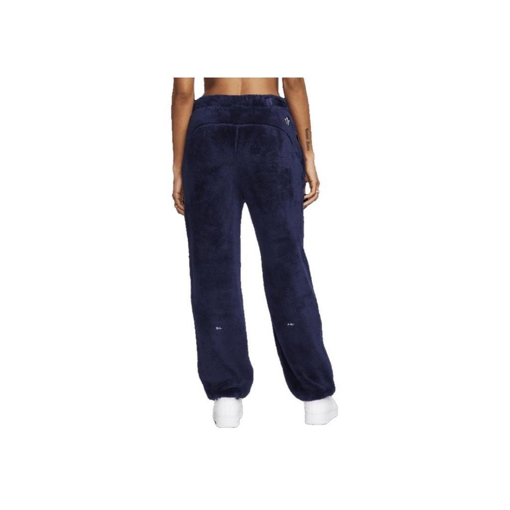 Nike X Nocta FW23 Velur Smooth Elastický Pás Ležérní Kalhoty Dámské Spodky Námořnická modrá DV3643-410
