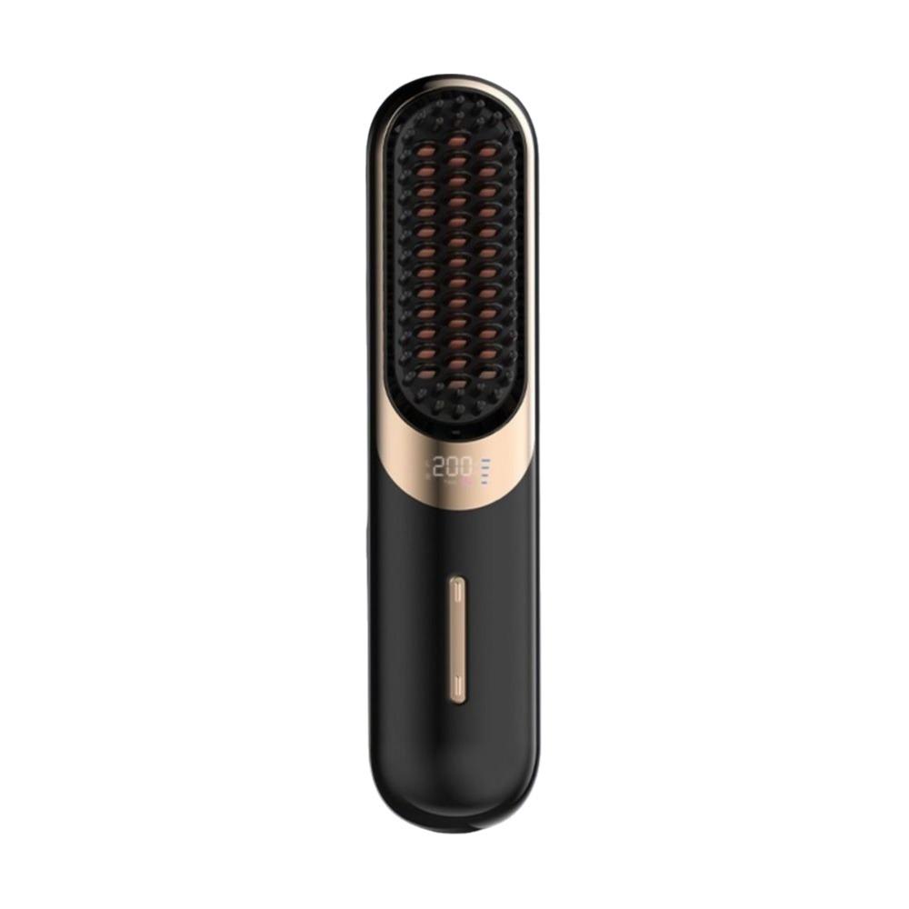

USB Charging Wireless Hair Straightener Ceramic Heating Electric Heating Comb Hair Styling Care