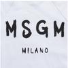 MSgm 2000mdm513 200001 01 BruShed Logo Women S SweatShirt