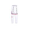 Li Ning Professional Basketball Series Loose Fit Drawstring Cuffed Long Knit Sports Pants Men Bottoms Standard-White AYKRA17-2