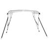 3 Bow Bimini Top with Side Panels 183 x (170 182) x 137 cm