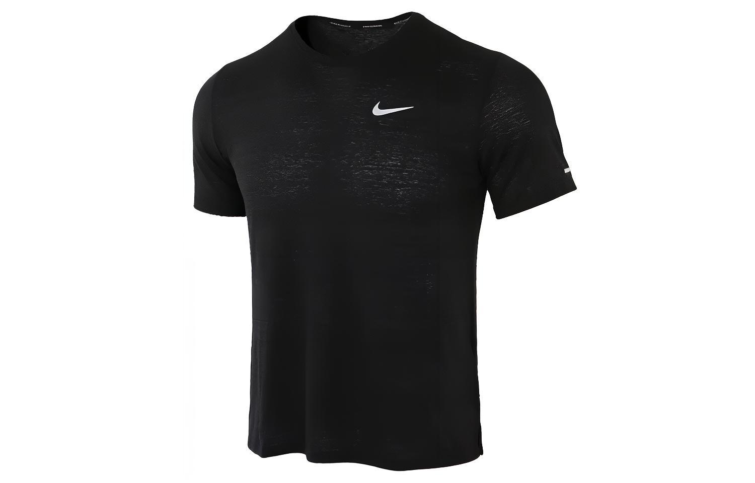 Nike Running T Shirt Men s Black CU5993-010 S