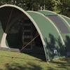 8 Person Tunnel Tent with Roof Green 710 x 460 x 245 cm