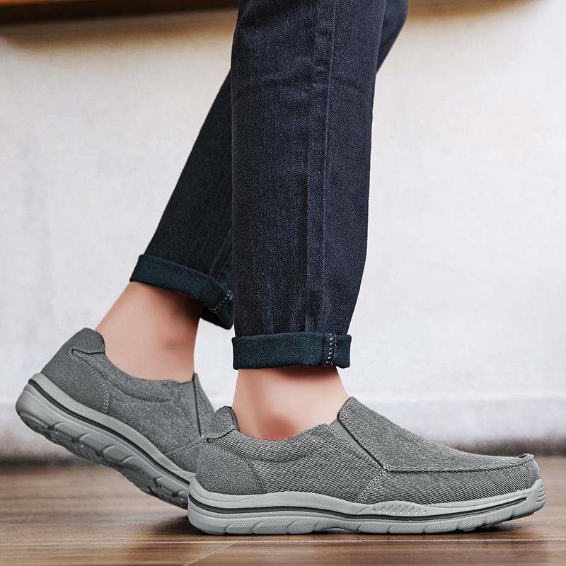 New Men's Sneakers Lightweight Breathable Flat Casual Shoes Outdoor Fashion Comfortable Men Shoes Anti-Slip Sports Walking Shoes