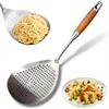1Pc Heavy-Duty Stainless Steel Ladle Skimmer - High-Temp Resistant Fine Mesh Ergonomic Handle for Frying Hot Pot Kitchen Utensil6