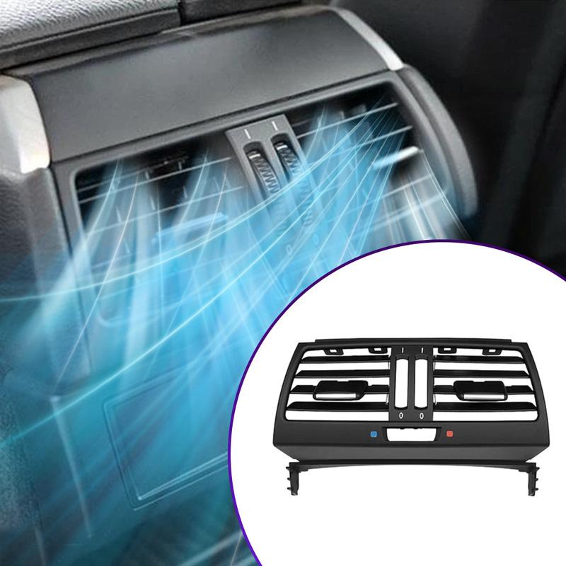 LHD RHD Front Central Left Right Rear AC Conditioner Air Vent Grille Outlet Panel for BMW X5 X6 E70 E71 E72 2007 2008 2009-2013