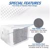 Mesh Ac Unit Cover U-Shaped Window Air Conditioner Cover  All Season