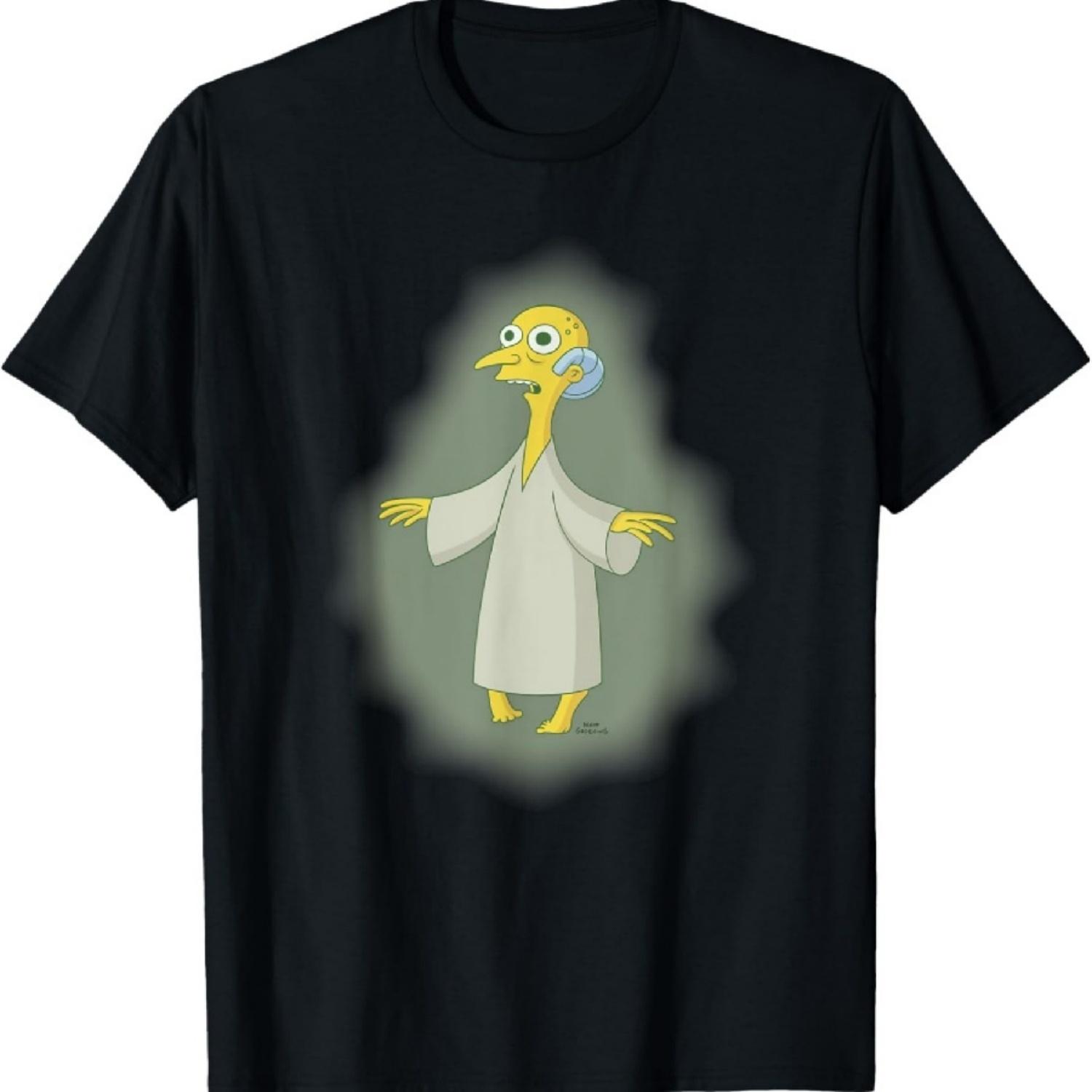 

The Simpsons Treehouse Of Horror The Burns Abduction T-Shirt XXXXXL чорний