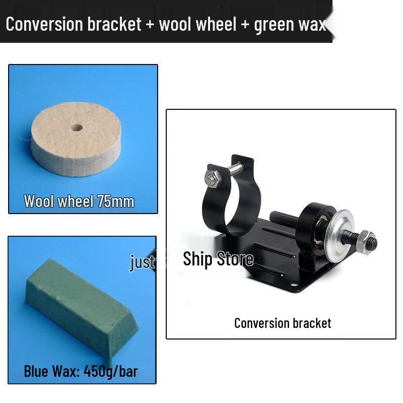 Electric Drill Wool Polishing Wheel for Bench Grinder and Metal Mirror Finishing
