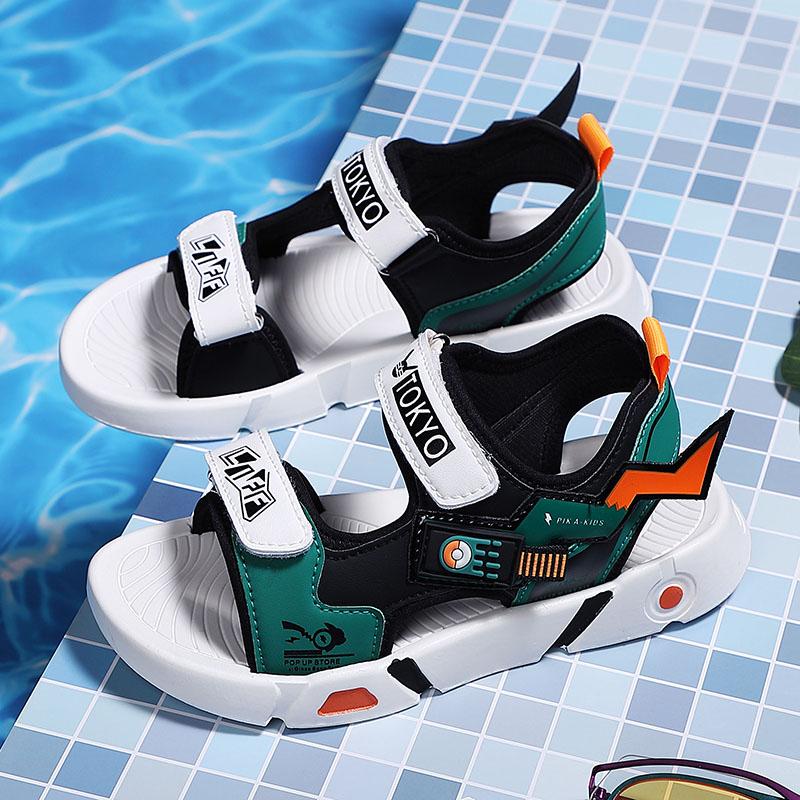 Children's Shoes Casual Shoes Trend Shoes  Children's Trend All-Match Casual Fashion Rotating Button Shoes Children's Outdoor Sandals