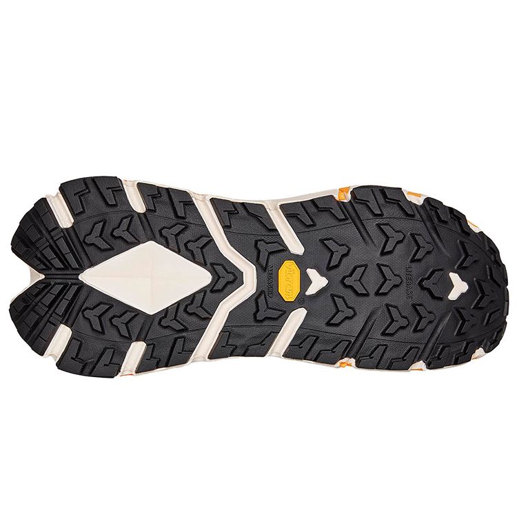 HOKA TenNine Hike GORE-TEX Castlerock Persimmon Herren Sneaker Grau Persimmon-Orange 1113510-CPOR