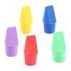 Kids Student Assorted Colors Eraser Caps Pencil Erasers Pencil Top Erasers Pencil Eraser Toppers