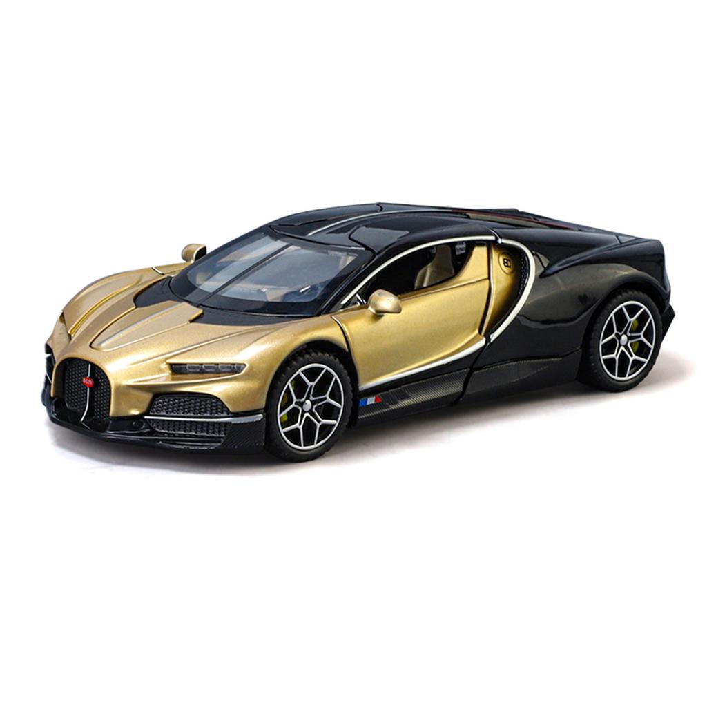 1/32 Scale Bugatti Tourbillon V16 Supercar Alloy Metal Diecast Model Car Home Decoration Trendy Toy Collection Hobbies High Simulation Present
