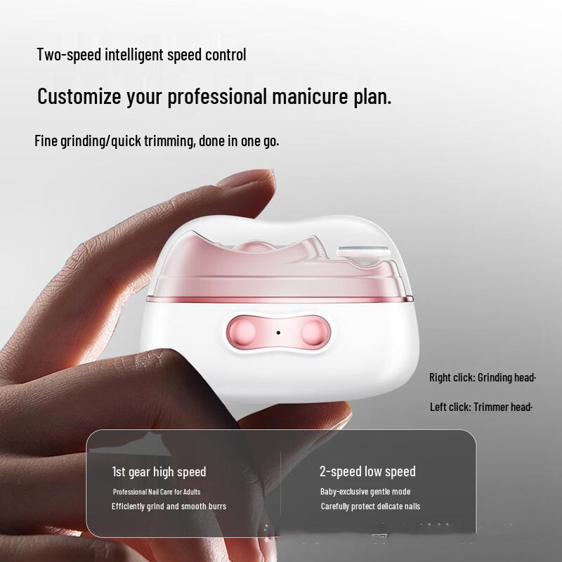 SENIE Portable Electric Nail Clipper & Trimmer