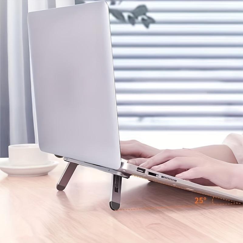 1pc Adjustable Laptop Stand, Tablet Stand, Heat Dissipation Design, Improved Viewing Angle,Suitable for Home, Office, Dormitory