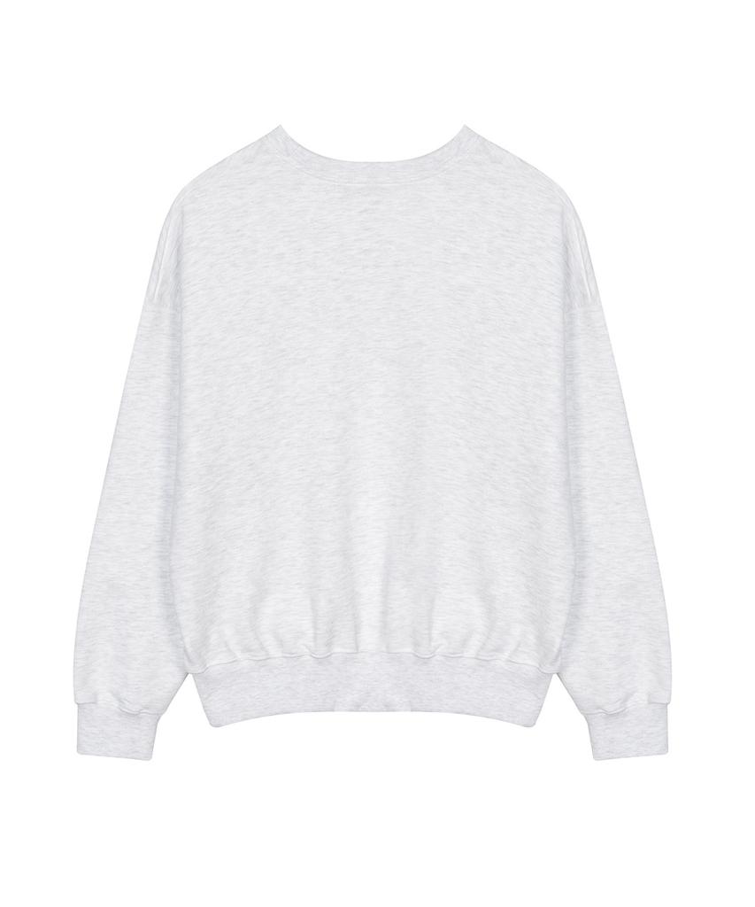 Nigaennikol Butterfly Signature Sweatshirt_Melange Black