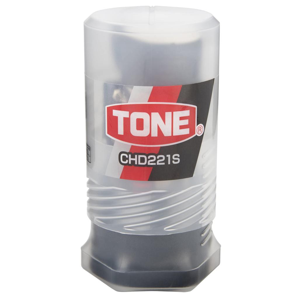 TONE Electric Screwdriver Bit Set Bit insertion 23 CHD221S type, 6.35mm (1/4"), 2.5N m, pieces, White.