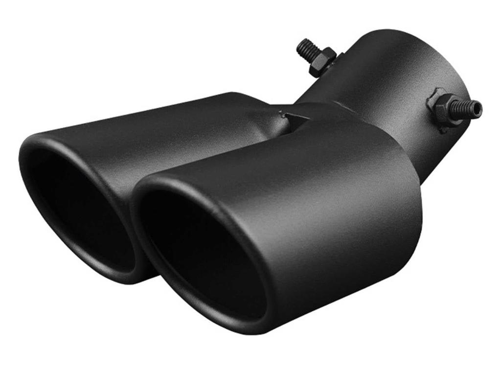 Toyota Town Ace Van S402M Tail Throat Stainless Steel Muffler Cutter Tail Throat Matte Black Car Exhaust Pipe
