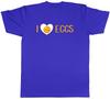 I Love Eggs Unisexs TShirt Foodie Poached Omellete Fried Scrambled Tee Gift