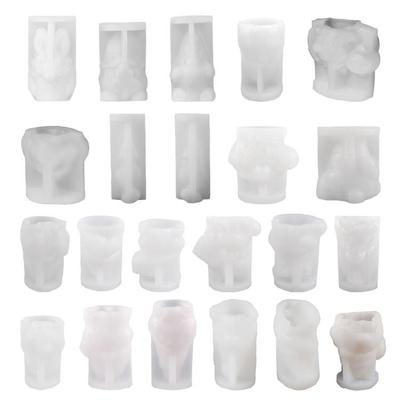 Dwarf Silicone Mold Easy Releasing Moulds Reusable Crafting Moulds Candle and Soaps Moulds Silicone Texture for Crafting