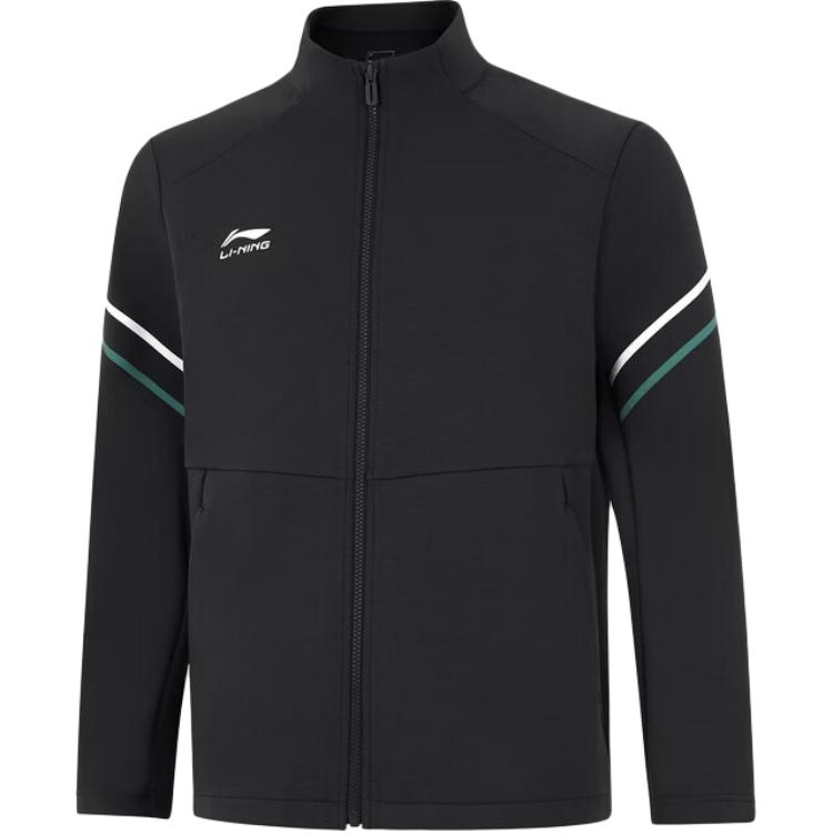 Men's Li-Ning Sweatshirts Men's Black Stand Collar Moderate