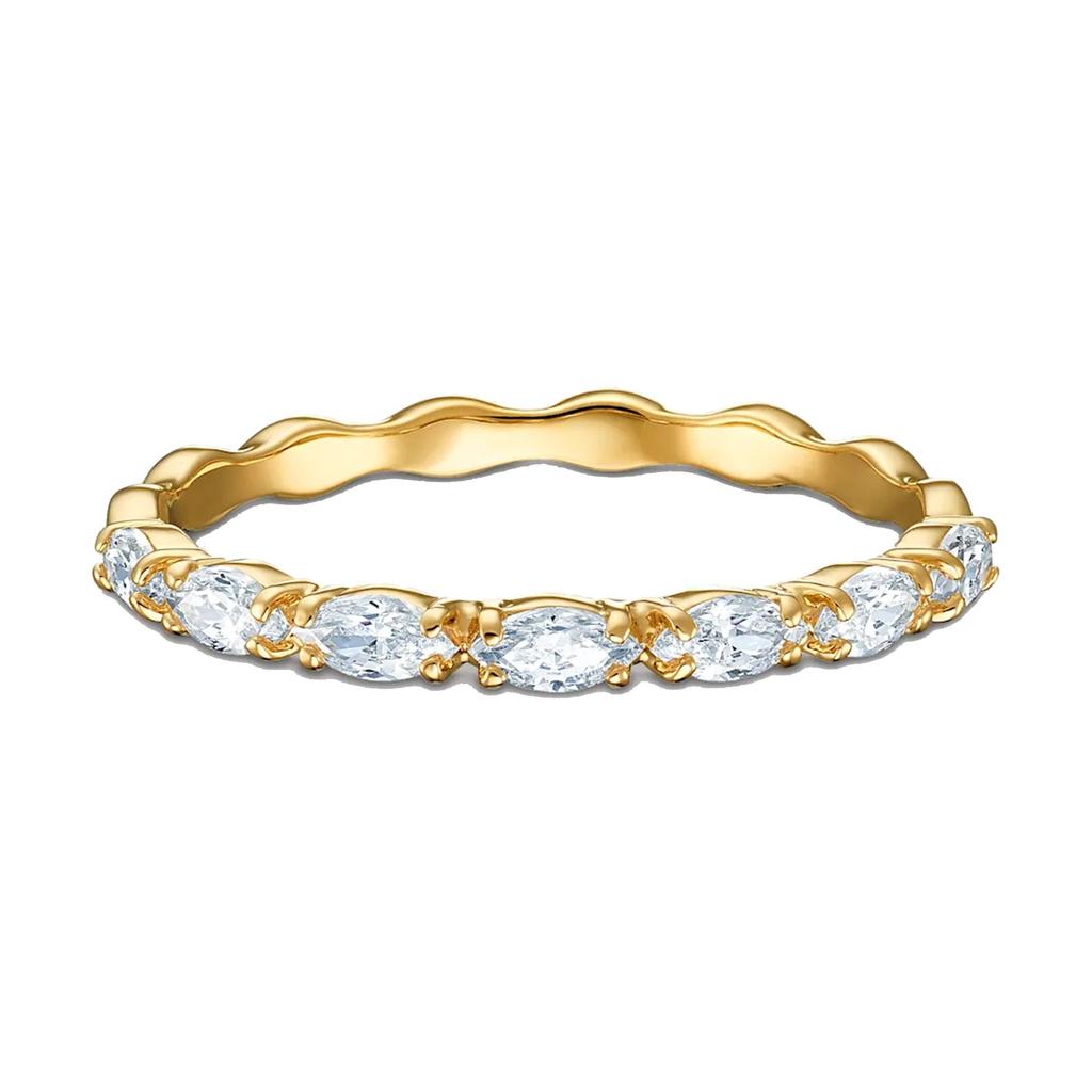 Swarovski Vittore Marquise Ton Gold Plated Ring Damenringe 5535227