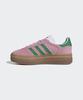 [Adidas] Gazelle Bold - Pink:Green IE0420